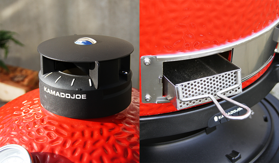 Features that are the same on both the Kamado Joe Classic II and Classic III