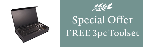 Special offer - Free 3pc toolset