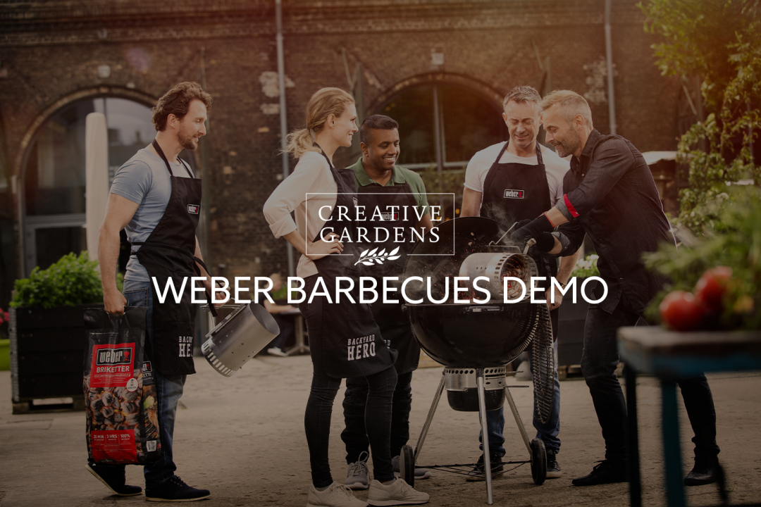 Weber BBQ Demo at Creative Gardens Bushmills