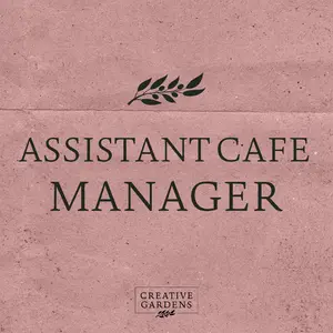 Assistant Cafe Manager (G2449)