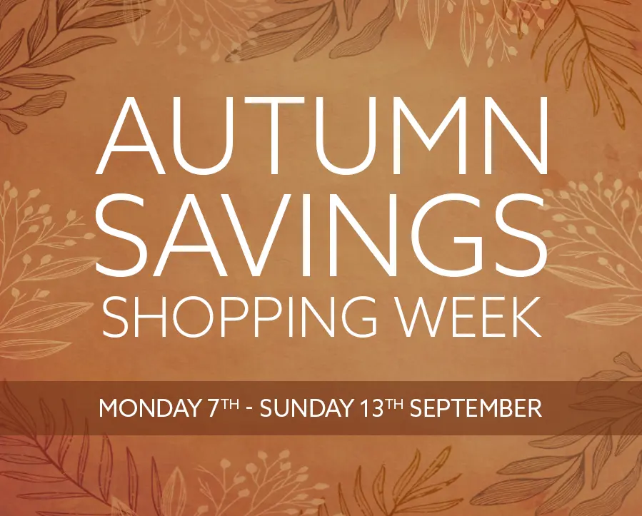 Autumn Savings Week 2026