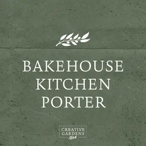 Bakehouse Kitchen Porter, Newtownards (F1005)