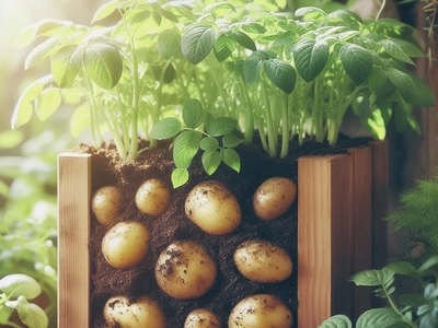 How to grow potatoes in containers