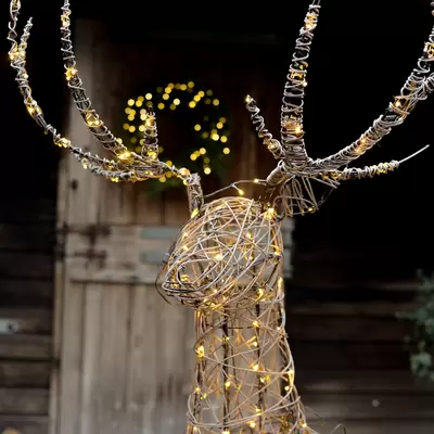 Noma Standing Outdoor LED Stag