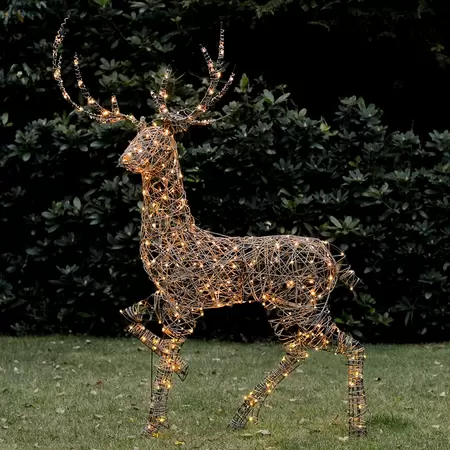 Noma Standing Outdoor LED Stag