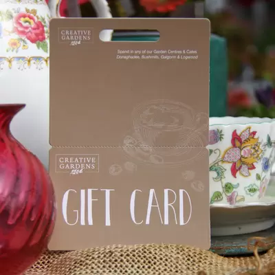 £10 Creative Gardens Gift Card - Coffee