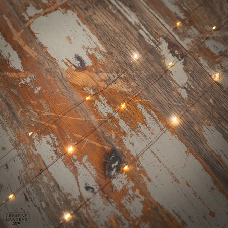 100 Fit & Forget Micro LED String Lights - Warm White - image 1