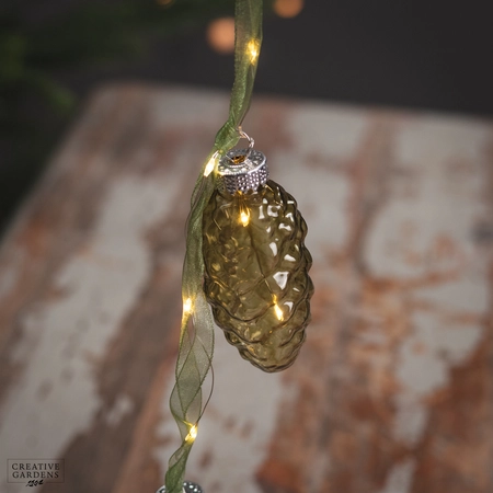 15 LED Pinecone Stringlights - image 3