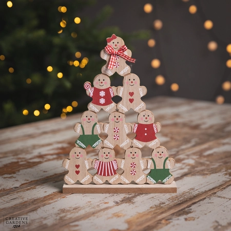 25cm Gingerbread Man Stacking - image 1