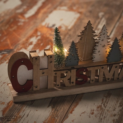 26cm LED Christmas Word Decoration - image 3