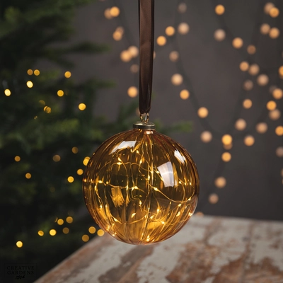 30 Micro LED Ball Brown - Warm White