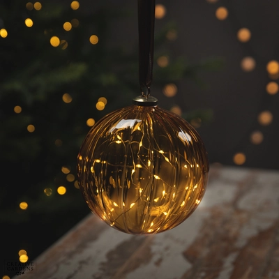 30 Micro LED Ball Brown - Warm White - image 3