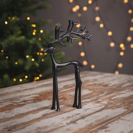 30cm Black Reindeer - image 1