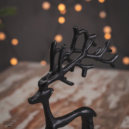 30cm Black Reindeer - image 2