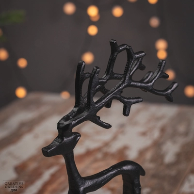 30cm Black Reindeer - image 2