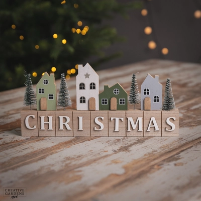 30cm Christmas House