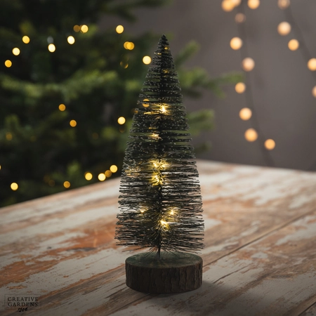 31cm LED Bristle Tree - Warm White - image 2