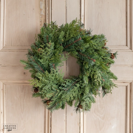 40cm Cypress Wreath - image 1
