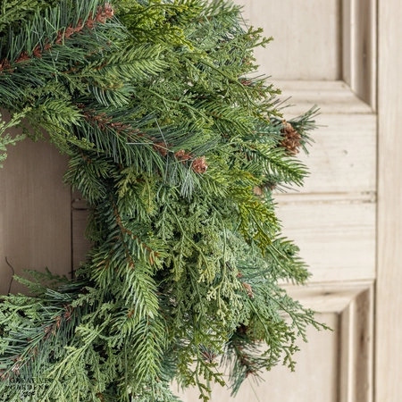 40cm Cypress Wreath - image 3