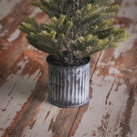 43cm Metal Potted Tree - image 2