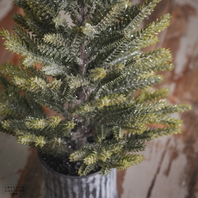 43cm Metal Potted Tree - image 3