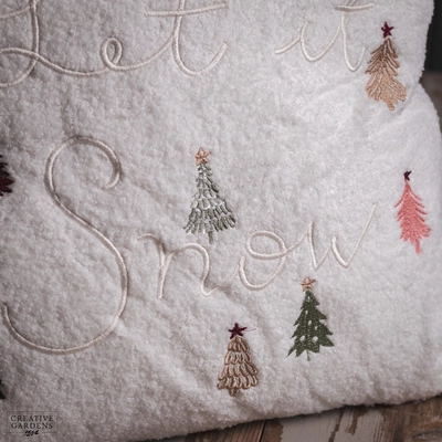 45cm Let It Snow Scatter Cushion - image 2