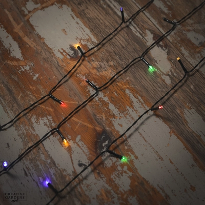 50 Fit & Forget LED String Lights - Multi - image 2