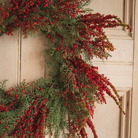 50cm Lush Berry Wreath - image 2