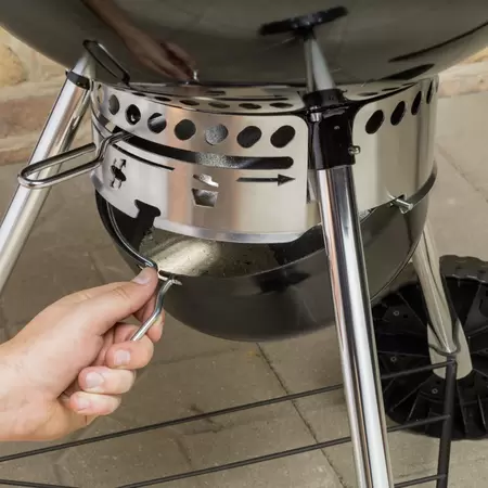 Weber Master-Touch GBS C-5750 Charcoal Barbecue - Slate - image 2