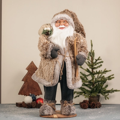 80cm Alpine Santa with Glasses - image 1