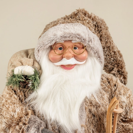 80cm Alpine Santa with Glasses - image 3