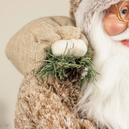 80cm Alpine Santa with Glasses - image 5