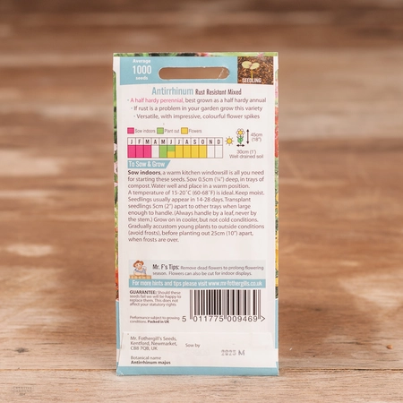 Antirrhinum Rust Resistant Mix - image 2