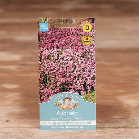 Aubrieta Large Flowered Mix - image 1