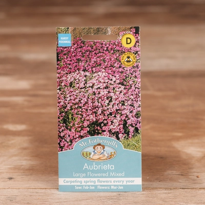 Aubrieta Large Flowered Mix