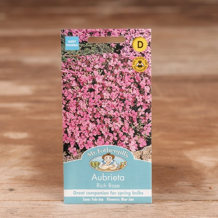 Aubrieta Rich Rose - image 1