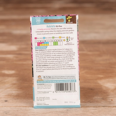 Aubrieta Rich Rose - image 2