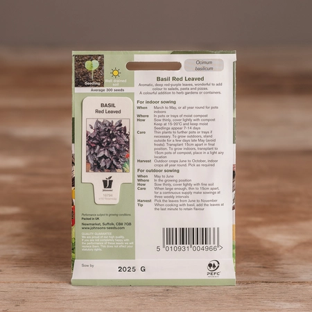 Basil Red Leaved - image 2