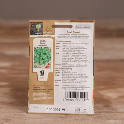 Basil Sweet Organic - image 2