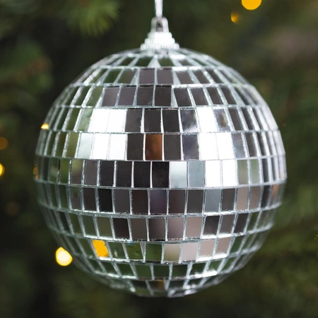 Bauble Silver Shiny - 10cm