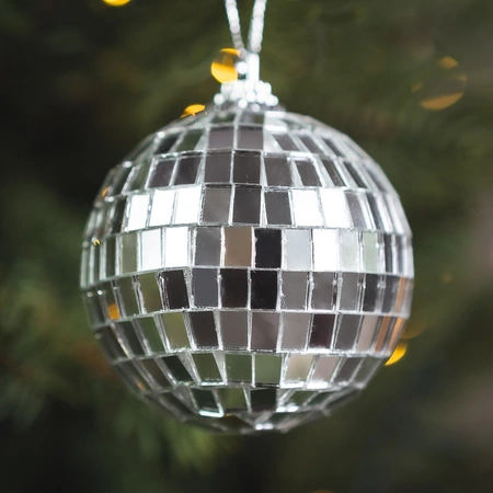 Bauble Silver Shiny - 6cm