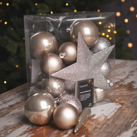 Baubles Enamel Matt & Glitter Mix - Smokey Pearl