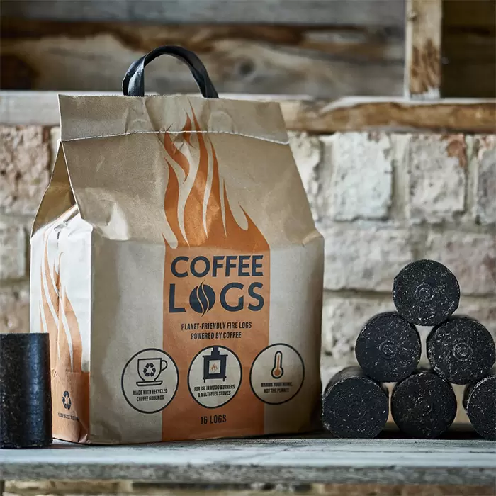 Bio Bean Coffee Logs 16 pack - Creative Gardens
