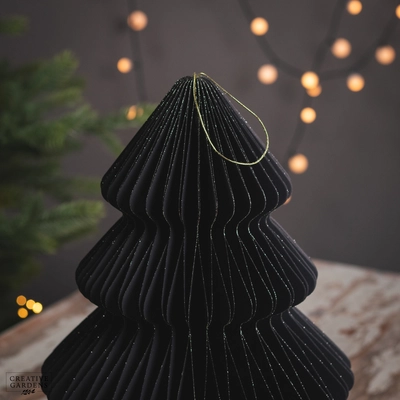 Black Tree Paper Gold Glitter 40cm - image 2