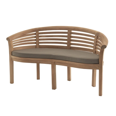 Bramblecrest Banana Bench Season Proof Cushion - Taupe