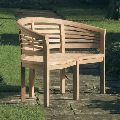 Bramblecrest Pimlico Curved Bench - image 1