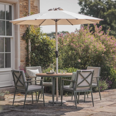 Bramblecrest Wisley 4 Seat Dining Set