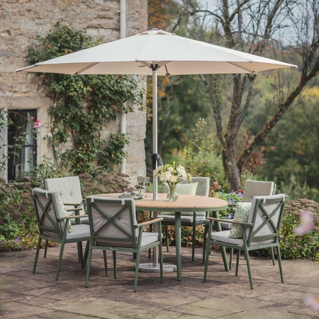 Bramblecrest Wisley 6 Seat Dining Set - image 1