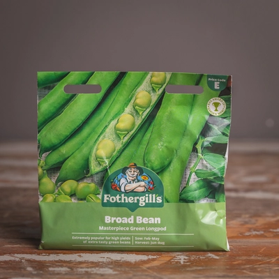 Broad Bean Masterpiece Green Longpod - image 1