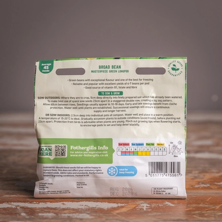 Broad Bean Masterpiece Green Longpod - image 2